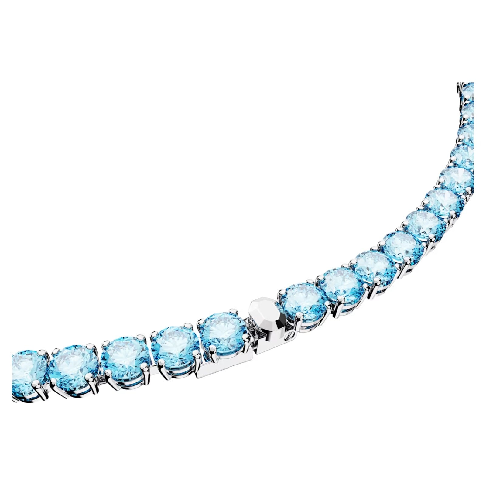 Collana Matrix Tennis Media Azzurra