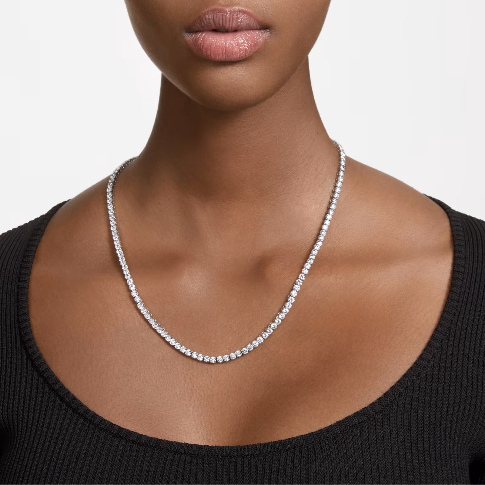 Collana Matrix Tennis piccola Bianca