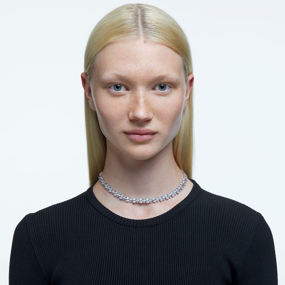 Collana Tennis Matrix Pear