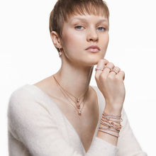 Carica l&#39;immagine nel visualizzatore di Gallery, Bracciale Tennis Matrix Subtle placc oro rosa

